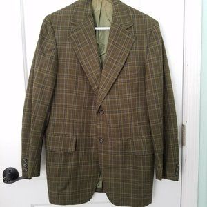 MAVEST 60s 70s VTG Madras Blazer Jacket 39L